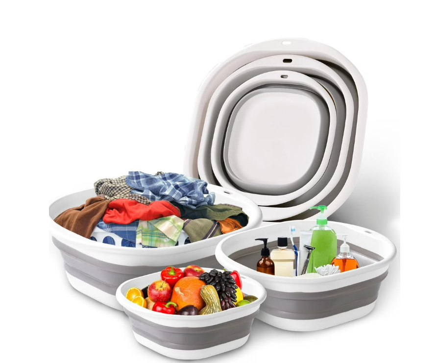 Paquete de 3 recipientes plegables para platos Mirdinner