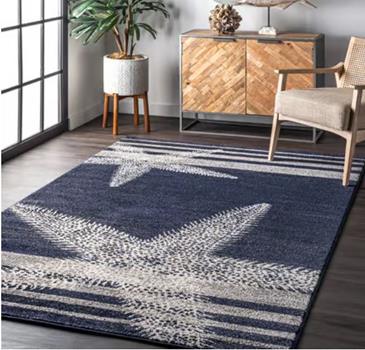 Alfombra azul 